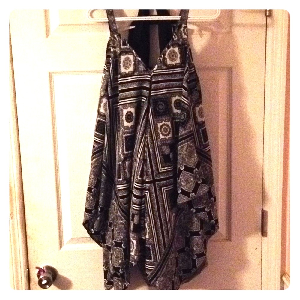 V neck bathing suit coverup
